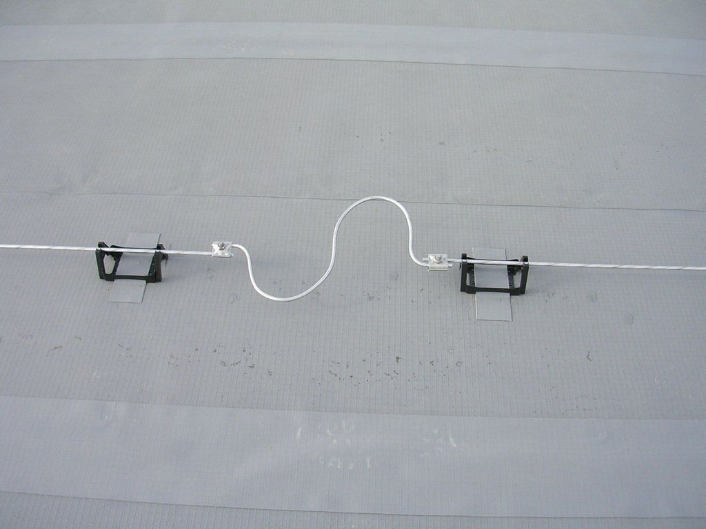 Installation einer Blitzschutzanlage