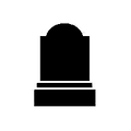 gravestone icon