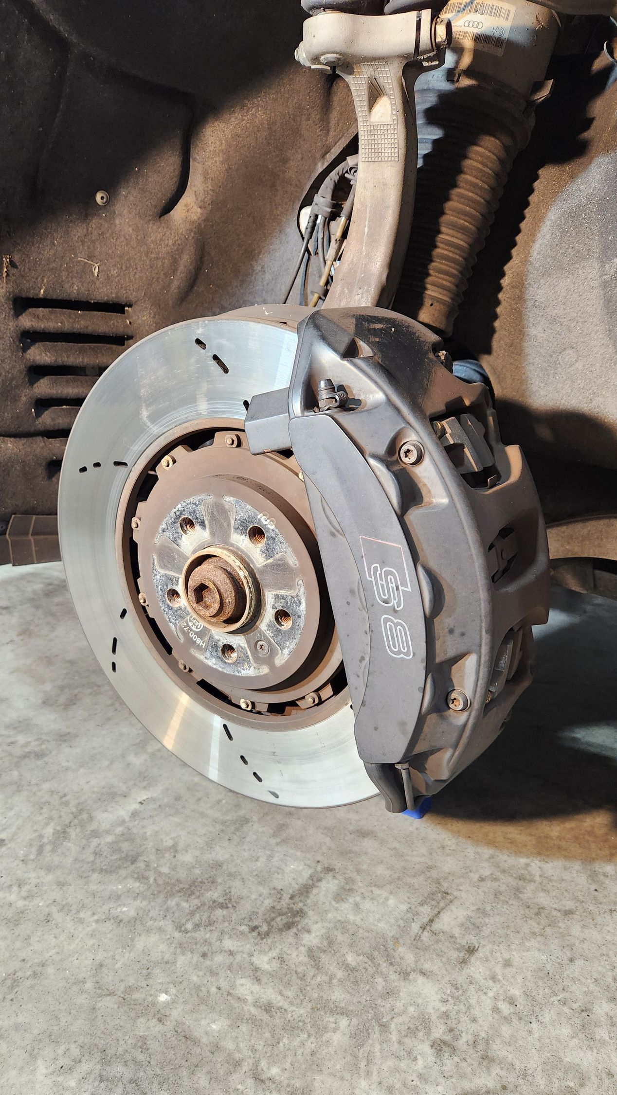 Caliper Before Painting