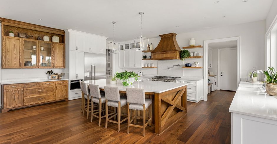 Beautiful kitchen in new luxury home