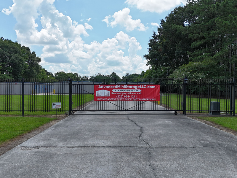 Gated secure storage located at 8780 Hwy 19, Zachary, LA 70791