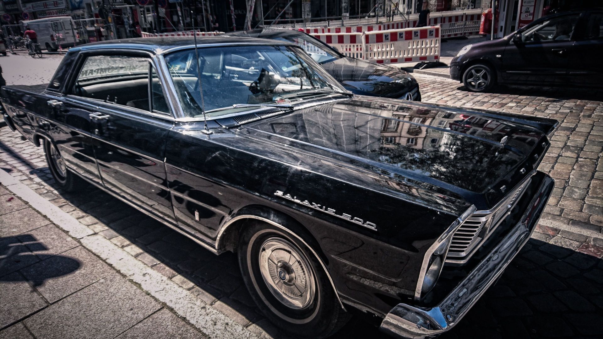 Classic car being prepared for storage in self storage in Zachary, LA