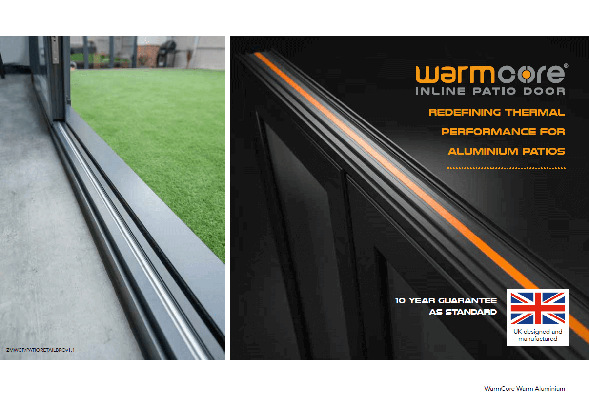 Warmcore inline patio door 8