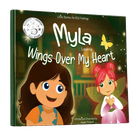 Book cover: Girl and fairy, title 
