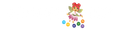 The Satori Kid Club Logo in colors Purple Orange and Blue Showing the Energy Fairy Aditha and Her Friends