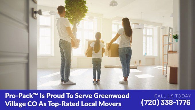 moving companies near me in Greenwood Village CO and boxes