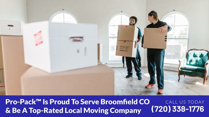 movers near me in Broomfield CO and moving truck