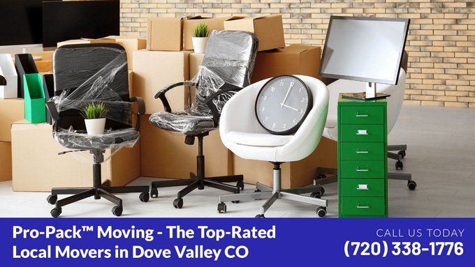 moving companies near me in Dove Valley CO and boxes