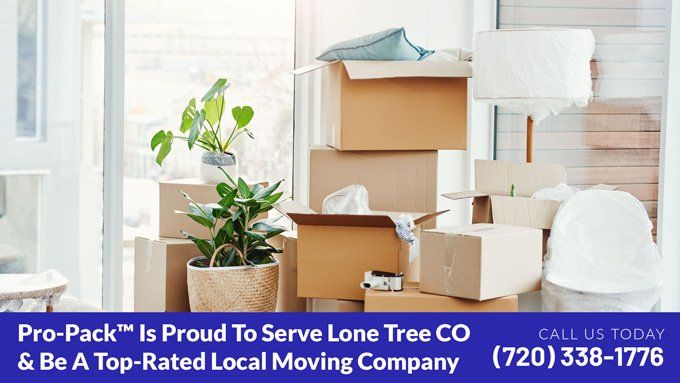 moving companies near me in Lone Tree CO and boxes