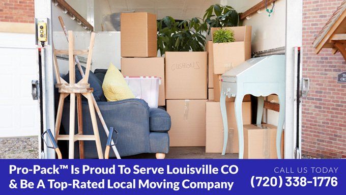 moving companies near me in Louisville CO and boxes