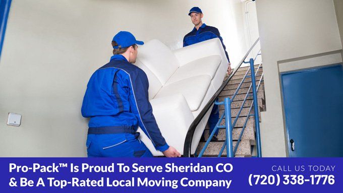 moving companies near me in Sheridan CO and boxes