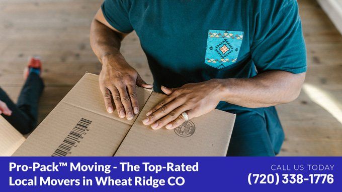 moving companies near me in Wheat Ridge CO and boxes