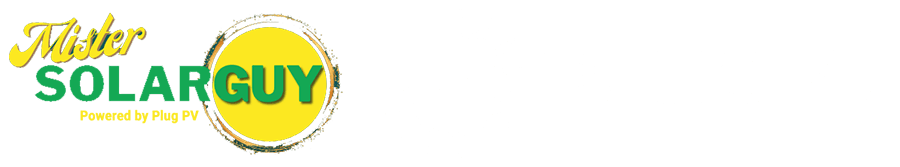 Mister Solar Guy Powered by Plug PV logo