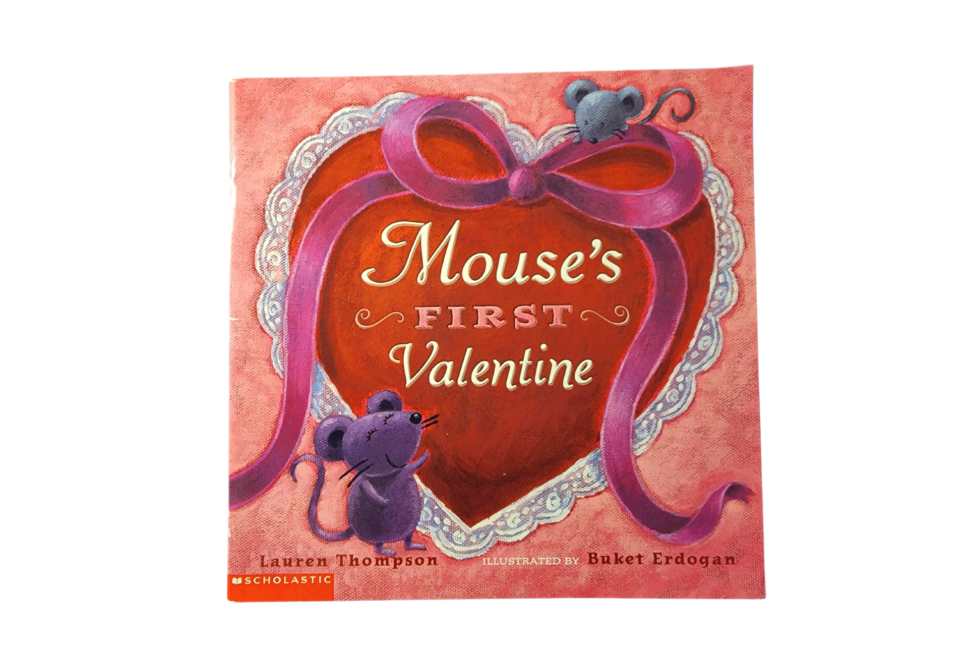 the book Mouse's First Valentine by Lauren Thompson