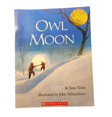 A book called Owl Moon by Jane Yolen