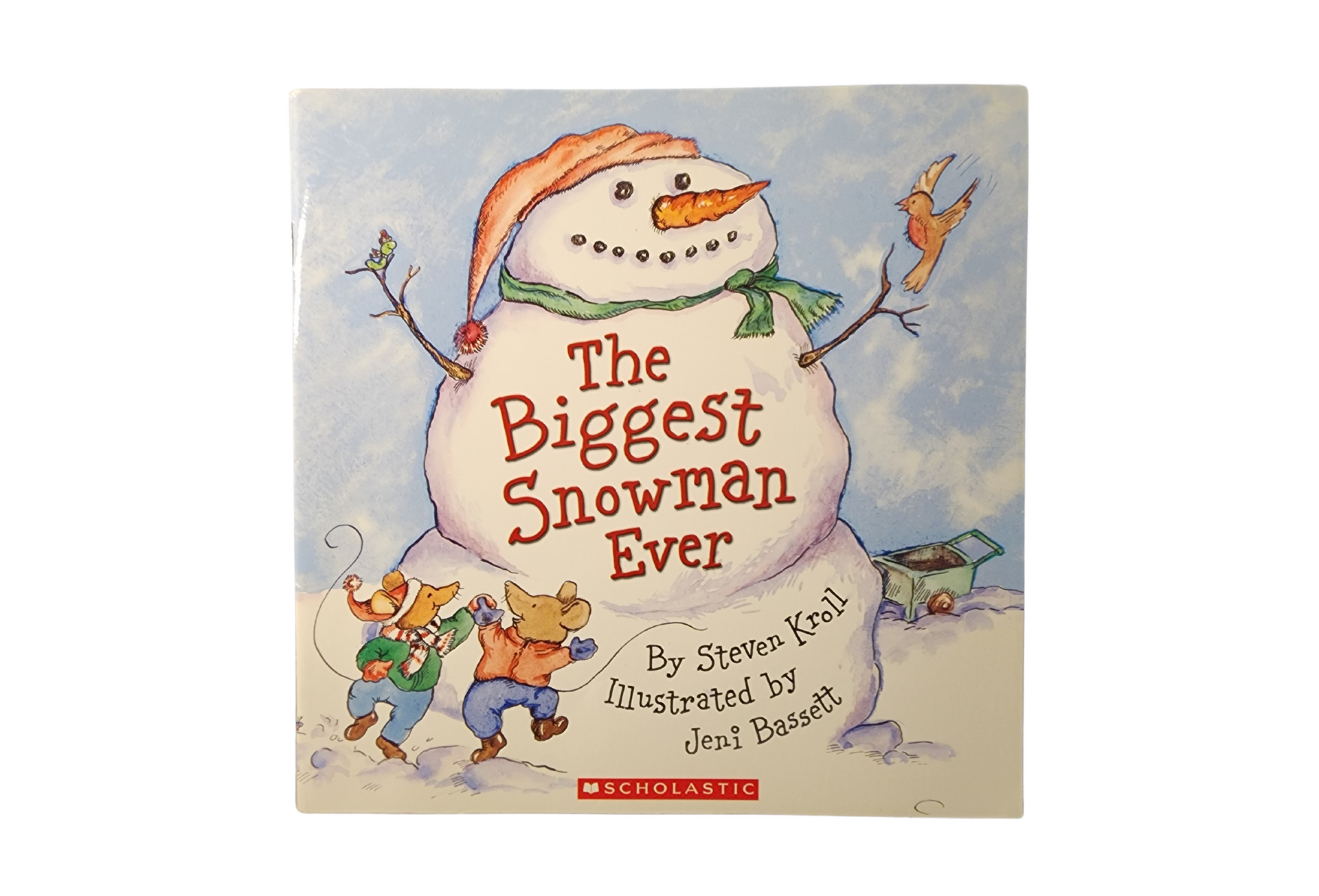 the book The Biggest Snowman Ever by Steven Kroll