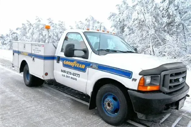 White Truck — Camp Douglas, WI — C. L. Chase 24 Hour Towing & Recovery