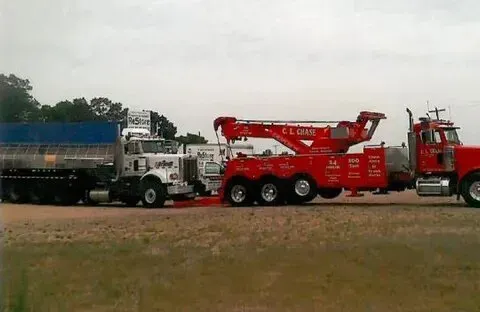 Tow Truck Towing Eight Wheeler Truck — Camp Douglas, WI — C. L. Chase 24 Hour Towing & Recovery
