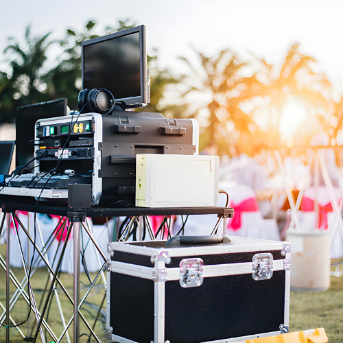 Two jockeys are racing horses on a race track