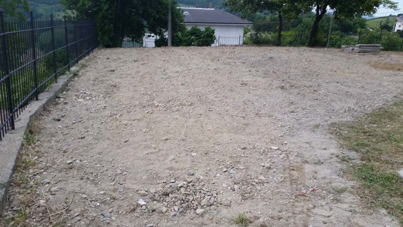 pulizia di giardini e terreni