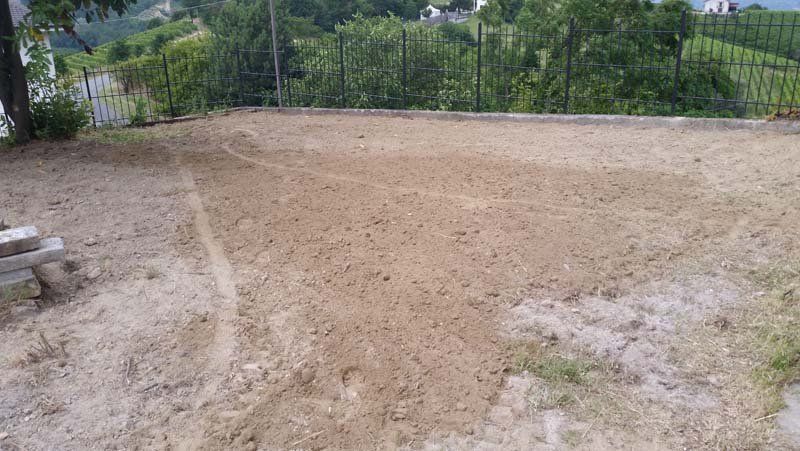 pulizia di giardini e terreni