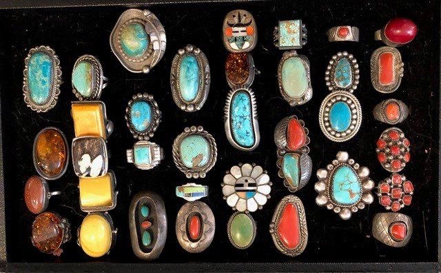 Colorful Rings — Denver, CO — The Antique Trader