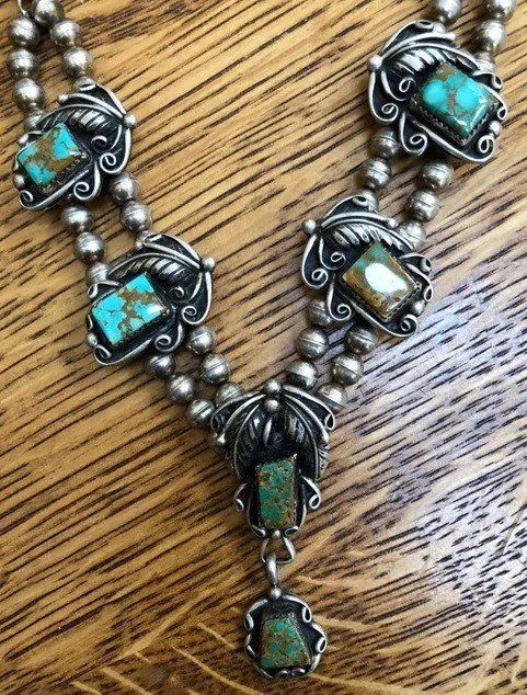 Necklace With Leaf Design — Denver, CO — The Antique Trader