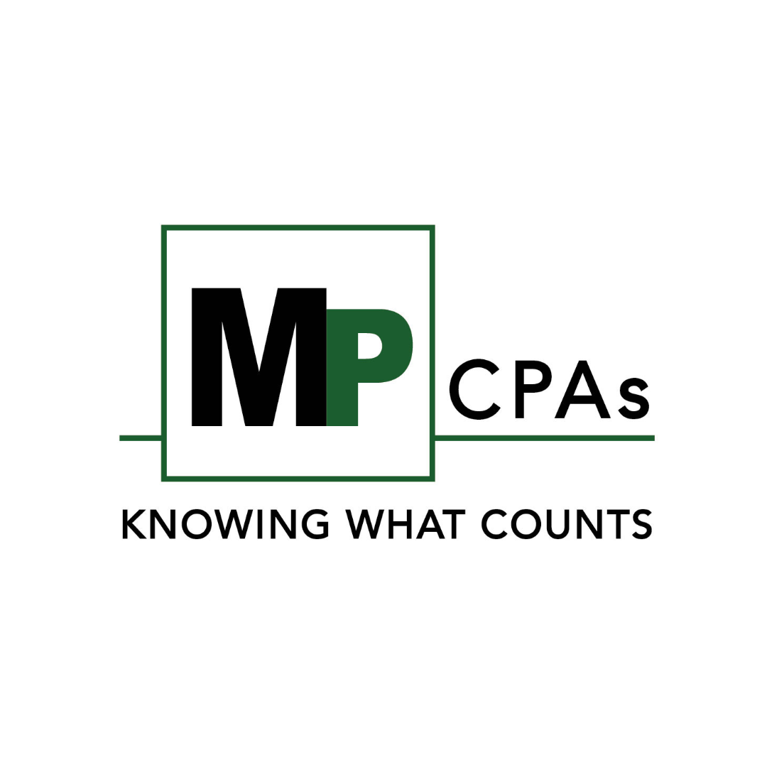 Logo for MP CPAs, featuring 