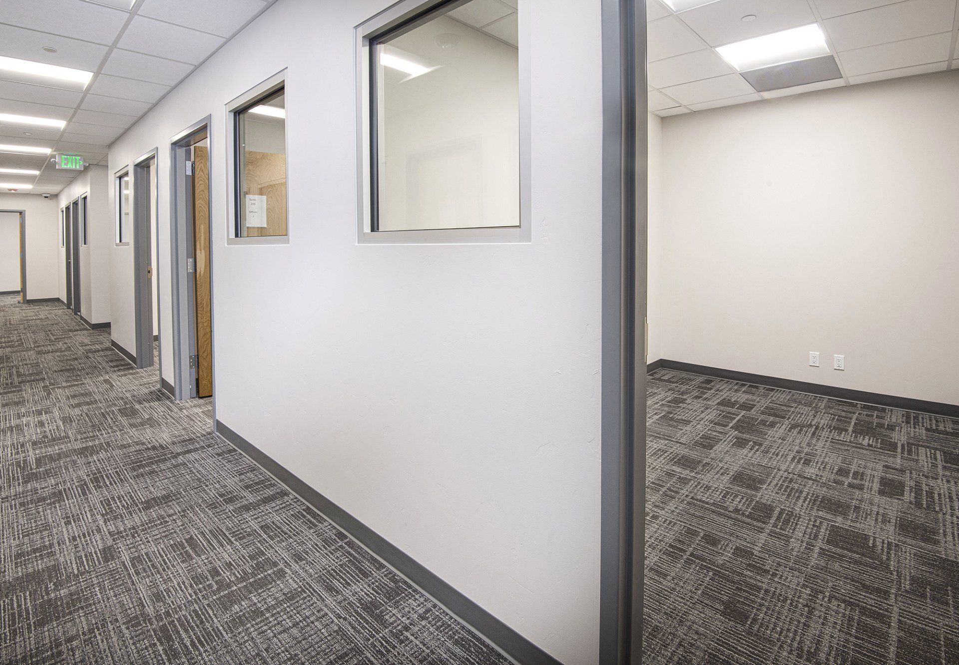 interior photo of the ark hallway