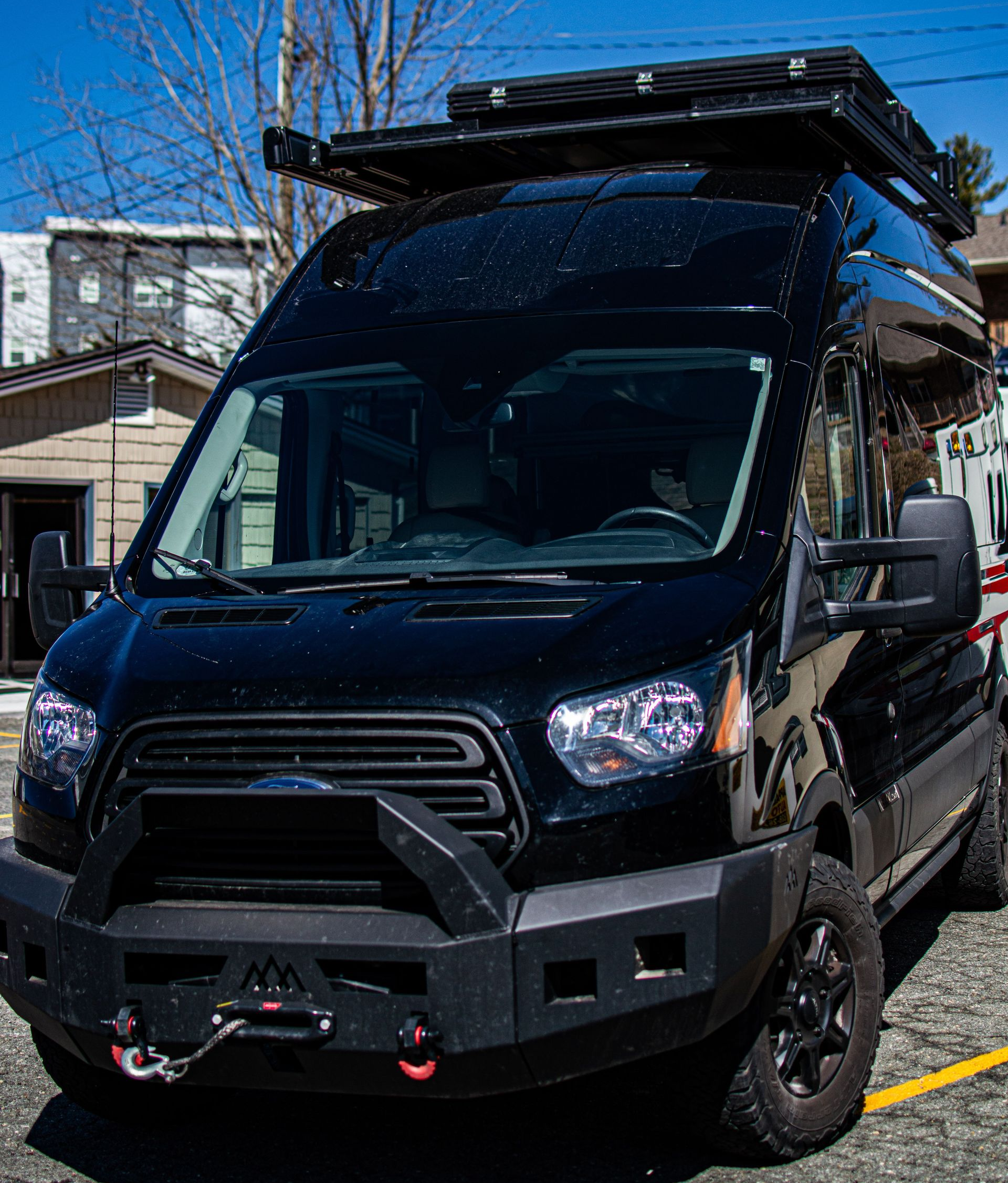 Ford Transit windshield replacement in Boone, NC Ford Transit windshield replacement in Boone, NC