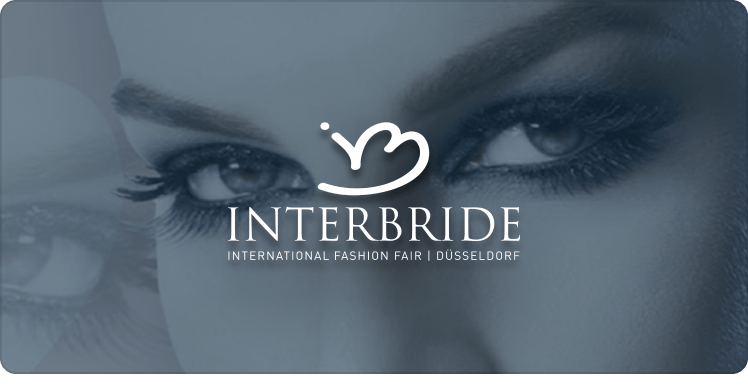 Interbride Logo auf Brautbild