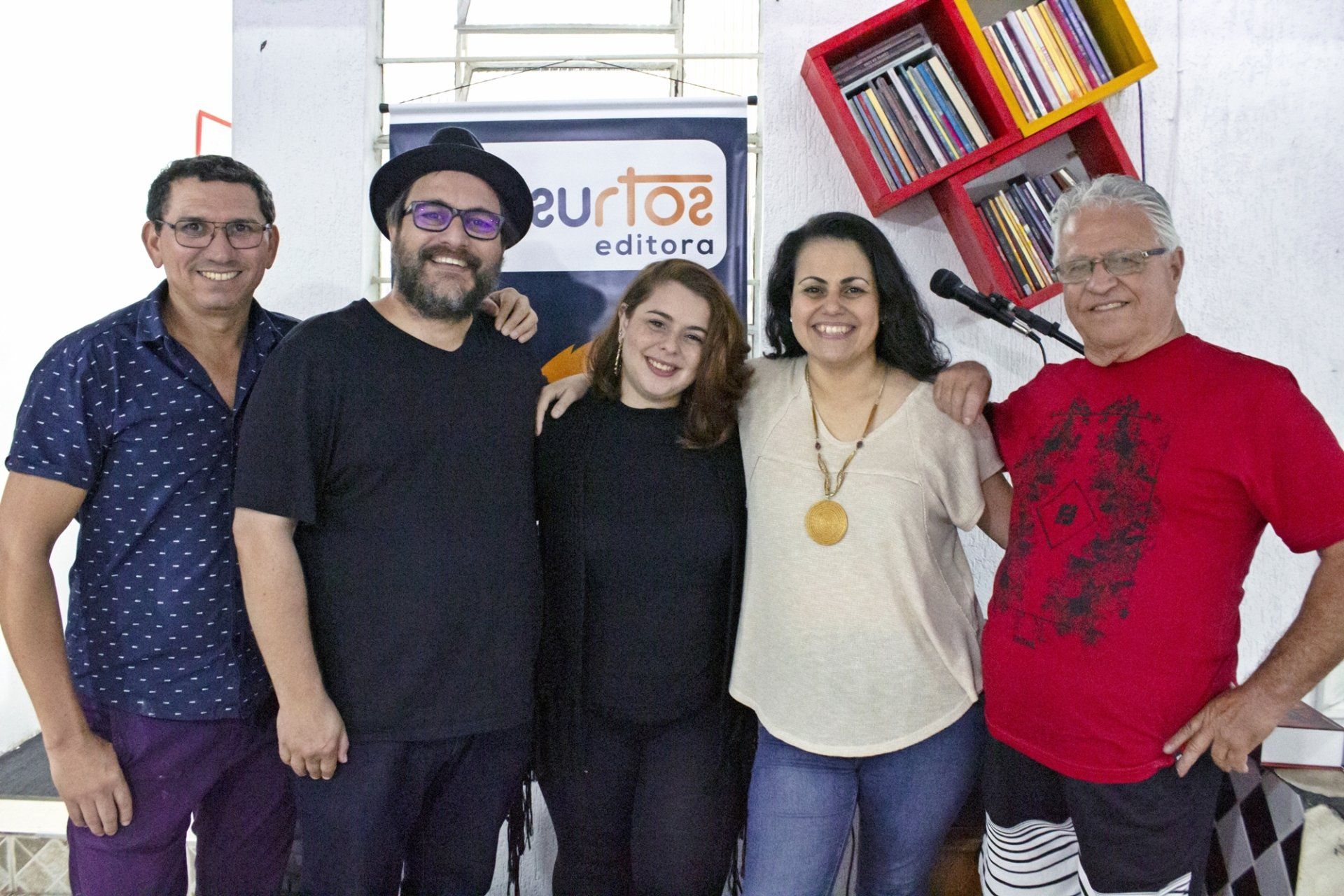 Antonio Paz M. Santos, Vanderley Sampaio, Renata Moraes, Rose Almeida e José de Almeida
