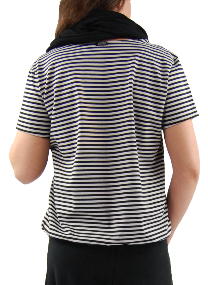 Shirt elastiek korte mouw