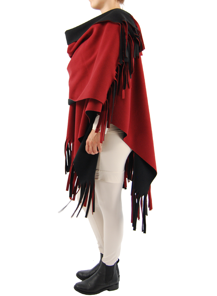 Poncho reversible