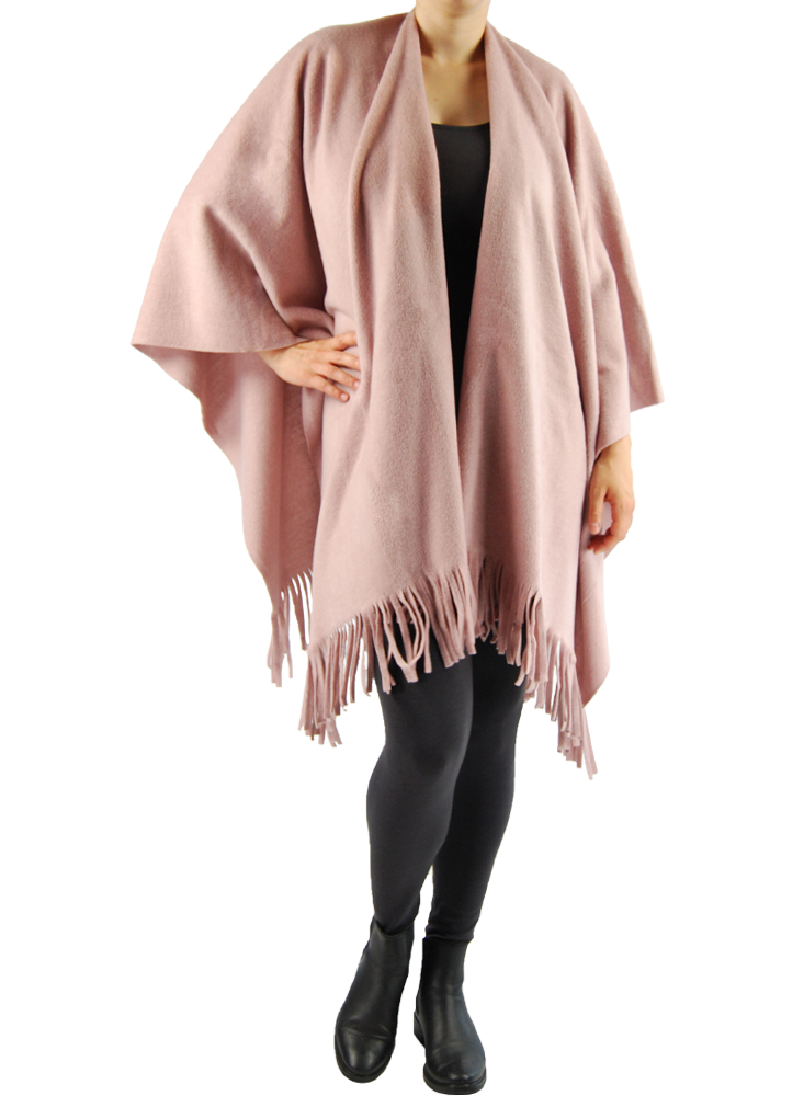 Poncho fleece mêlee