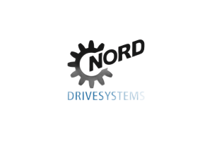 NORD DRIVESYSTEMS logo: Gear graphic with