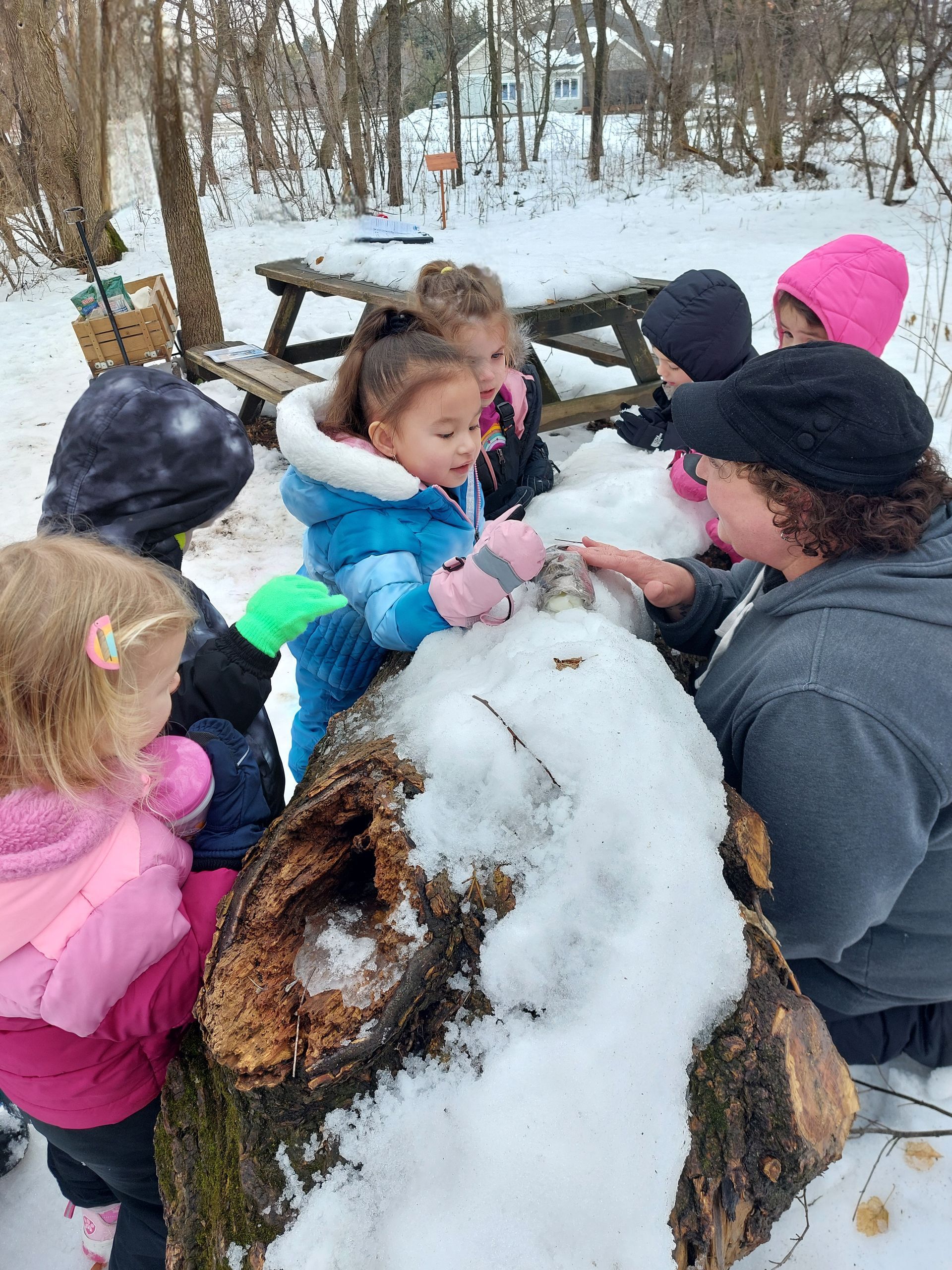 Kids playing outside