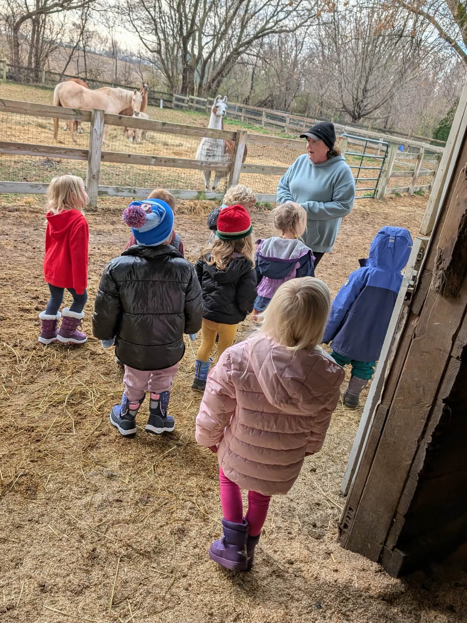 kids outside playing