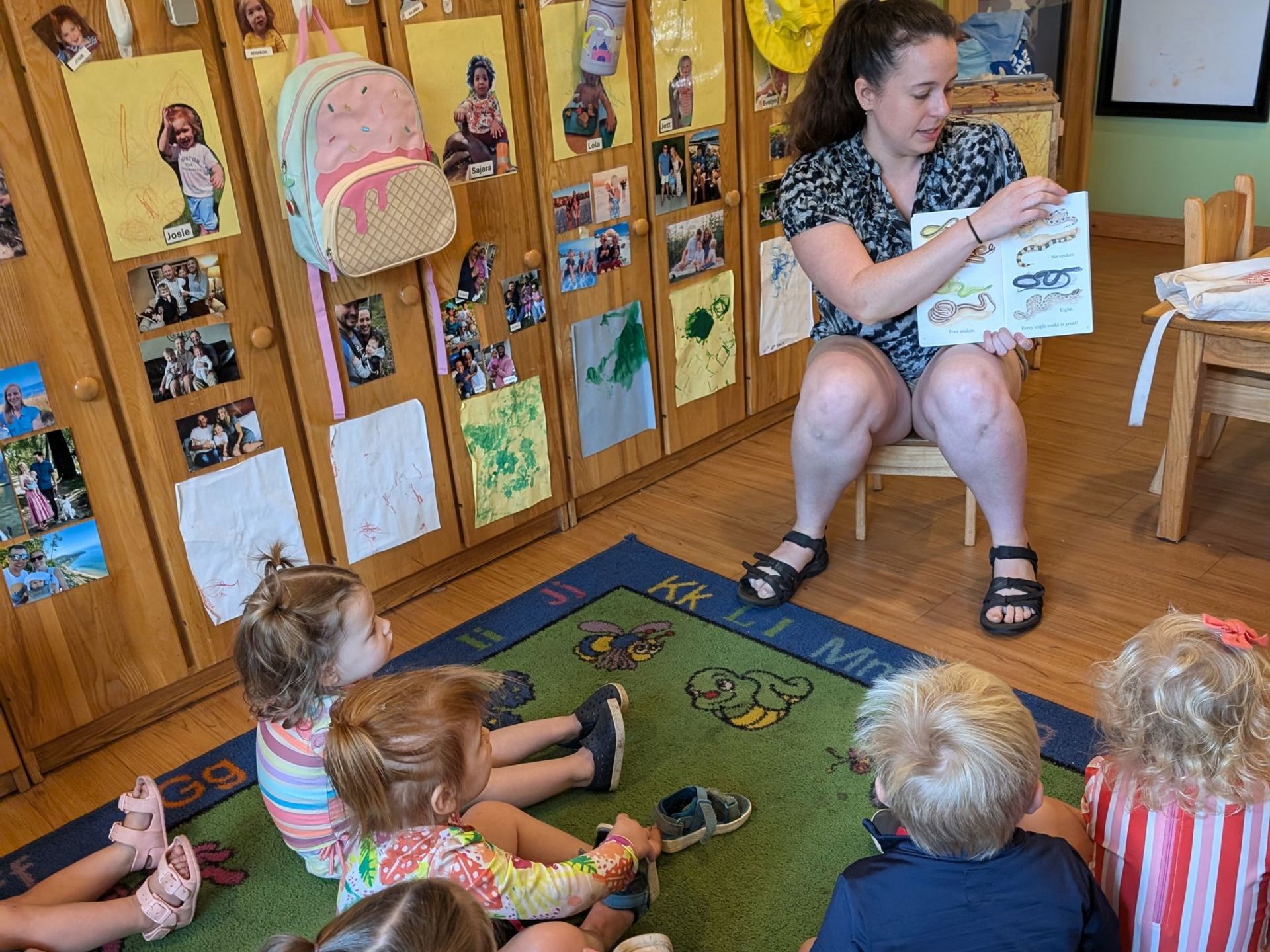 Child playing outside