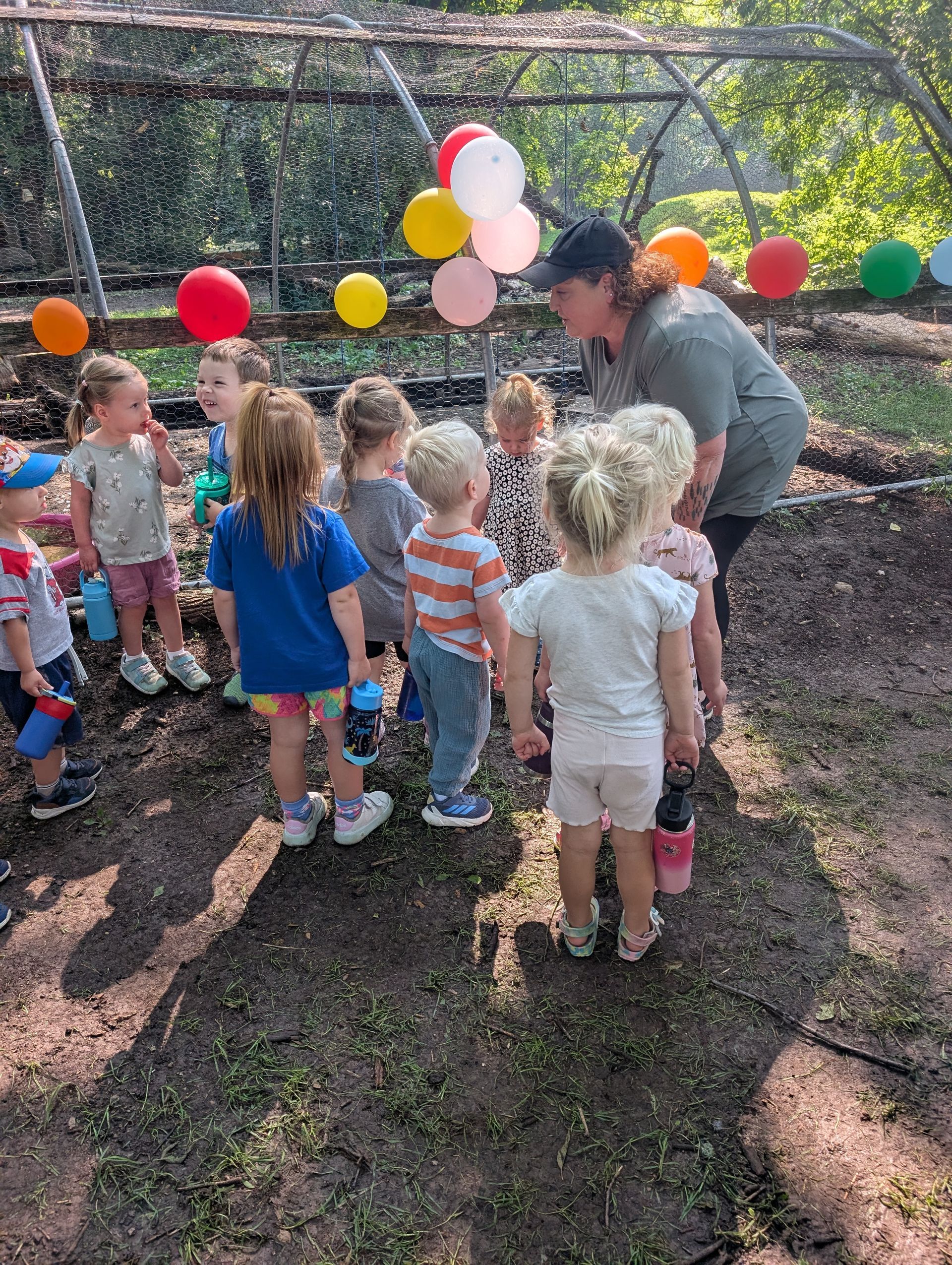 kids outside playing