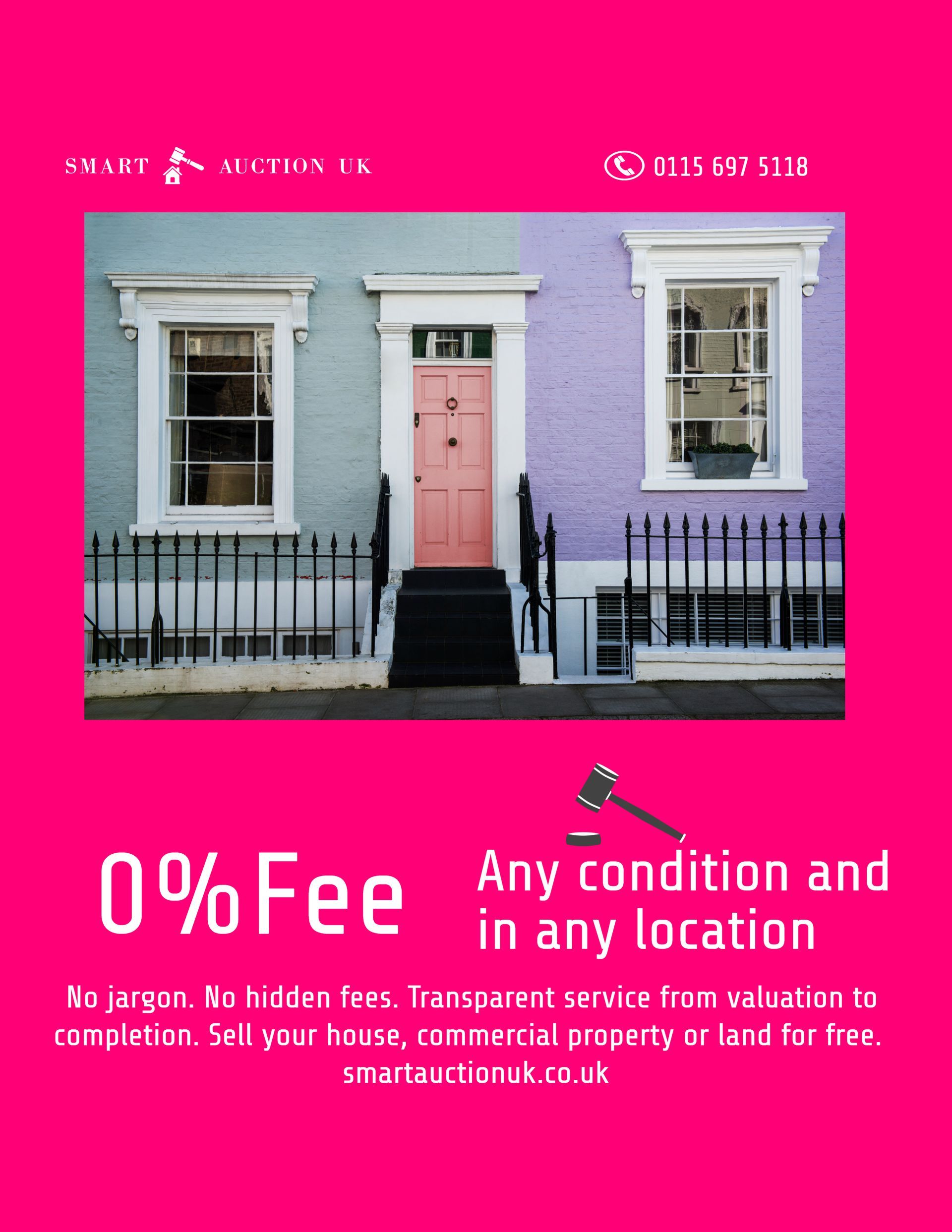 Include house auction, property auction and property sale Smart