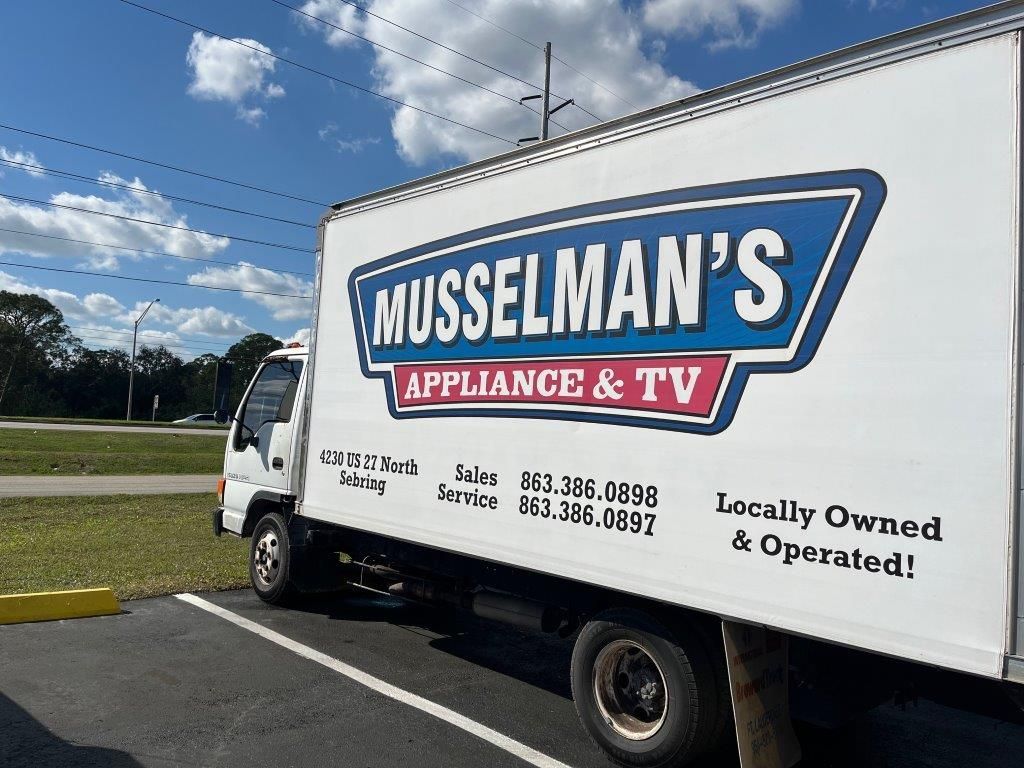 Musselman 's appliance and tv is a locally owned and operated business