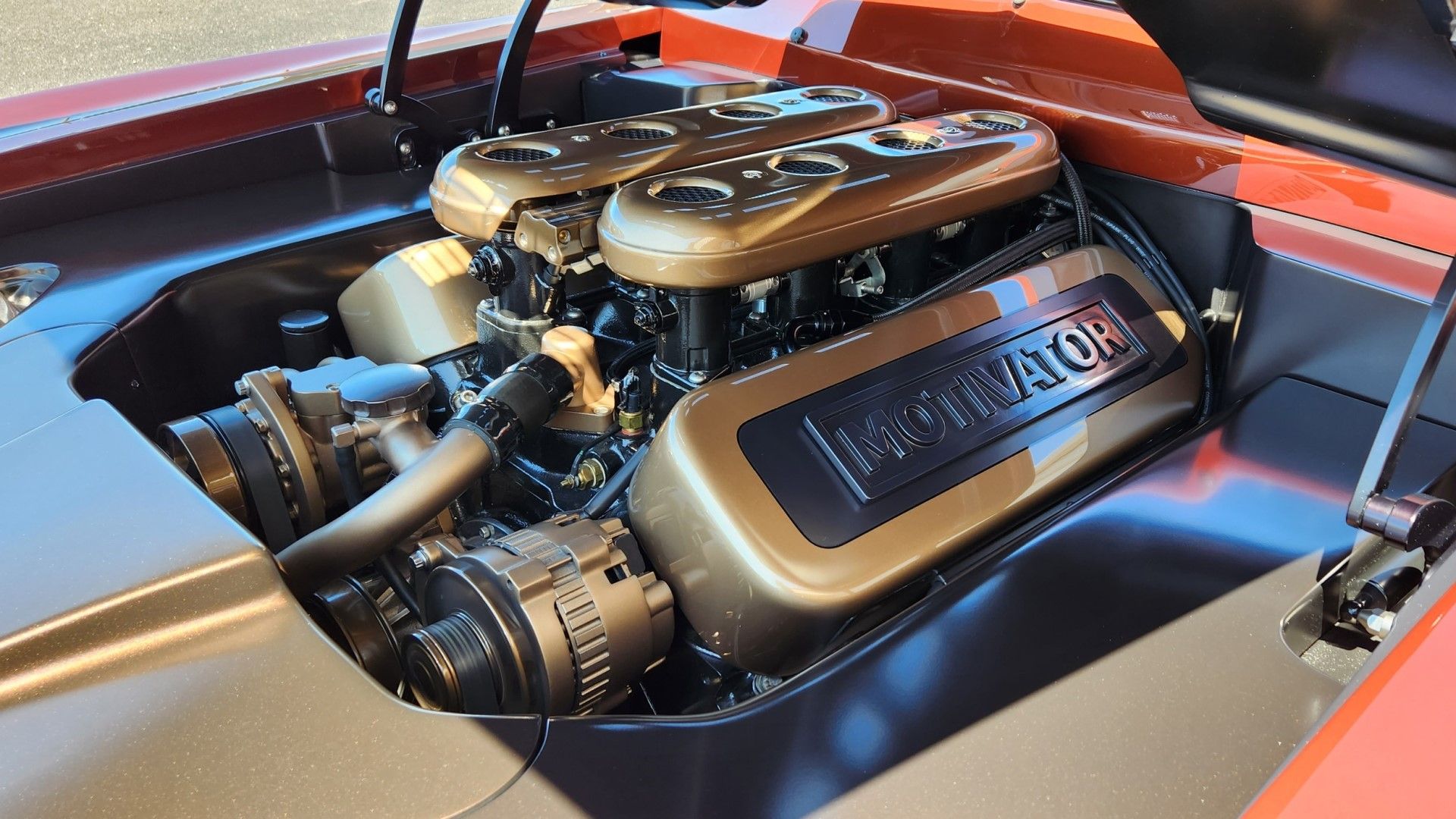 69 Camaro Paint Protected Engine