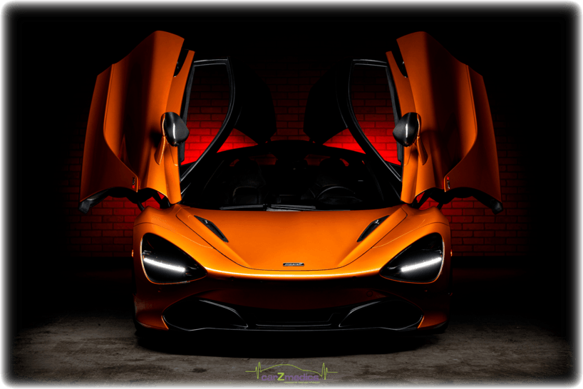 McLaren Front Paint Protected Photoshoot