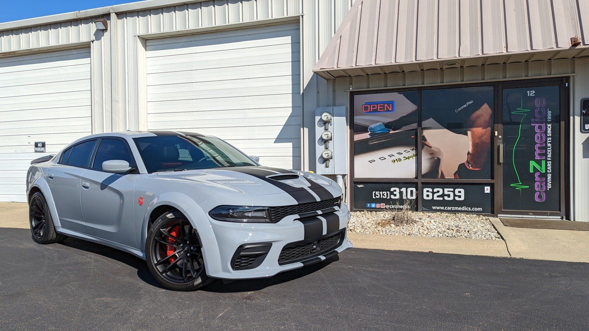 Ceramic Coated Dodge Charger