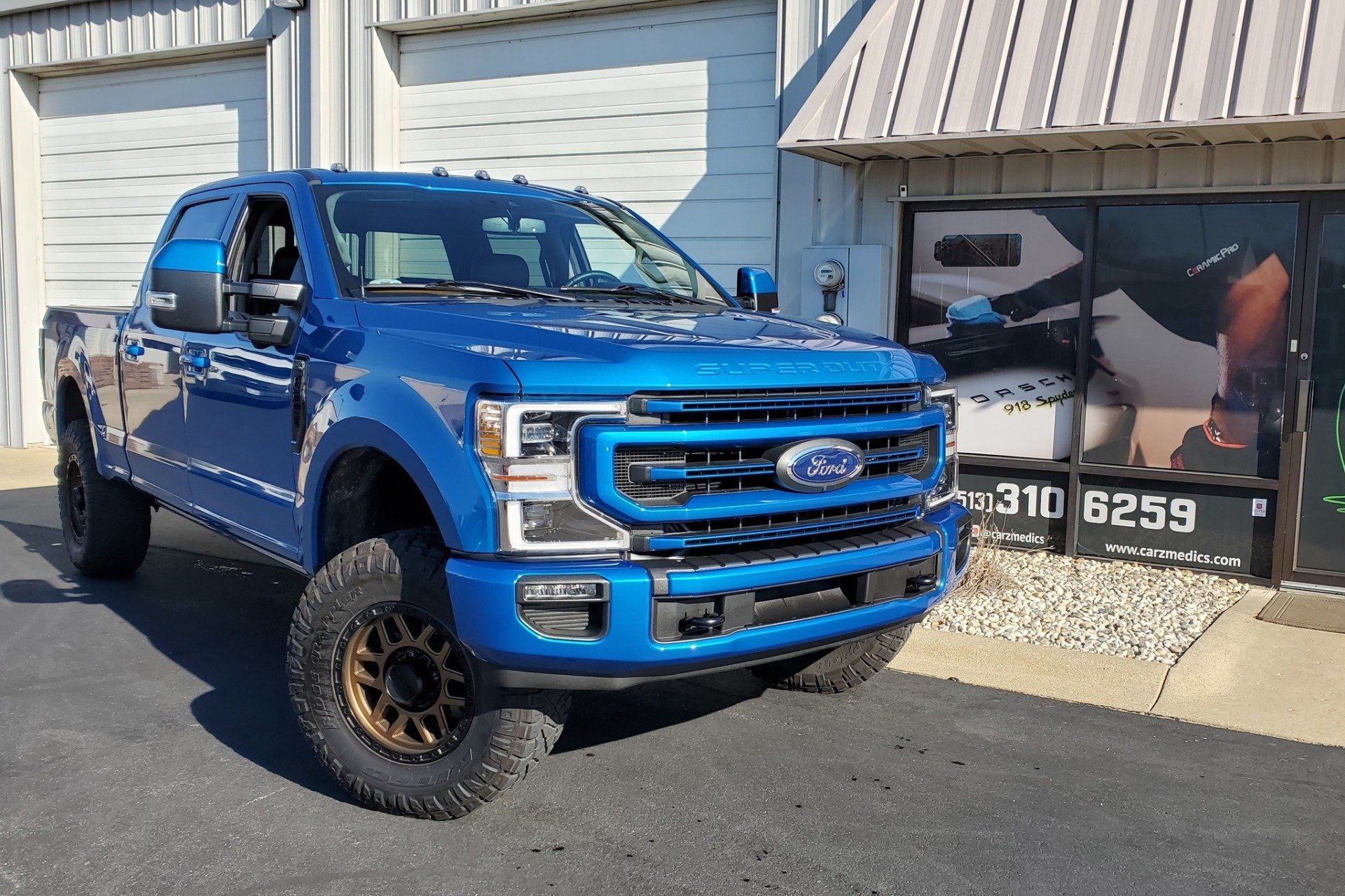 Ceramic Coated Ford Truck