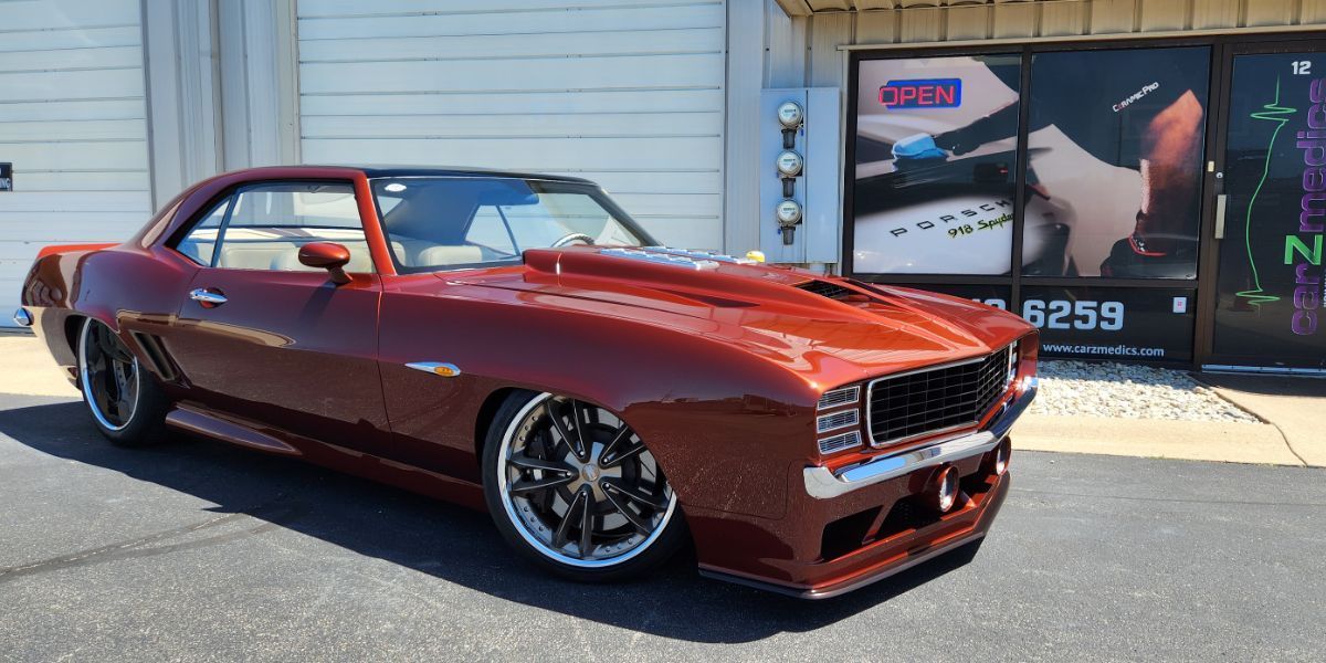 Ceramic Coated Camaro at CarZmedics Cincinnati