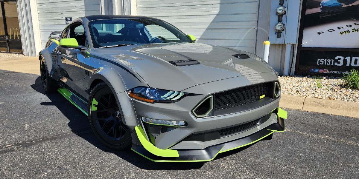 Ceramic Coated Mustang at CarZmedics Cincinnati