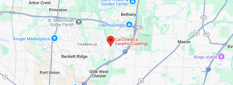 CarZmedics Located right off I-75 at the intersection of Tylersville Road and Cincinnati-Dayton Road.