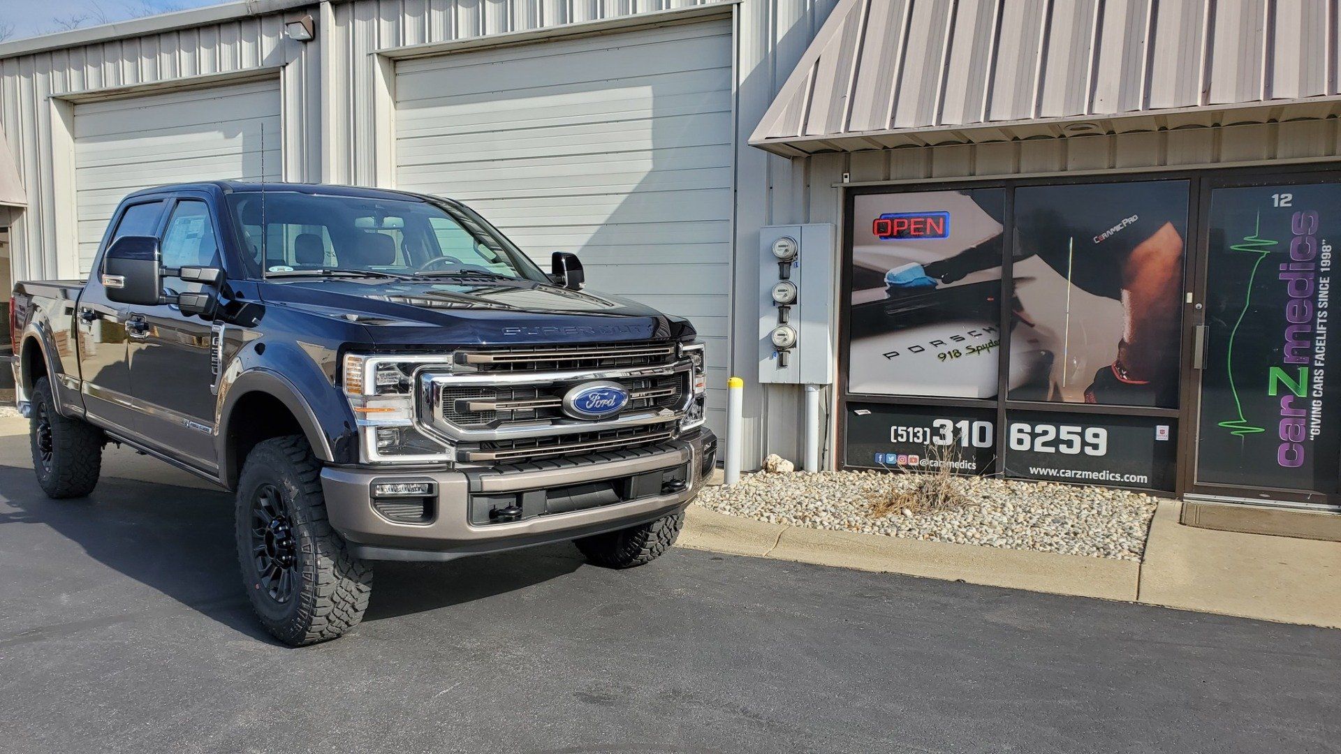 Ceramic Coated Ford Truck at CarZmedics Cincinnati